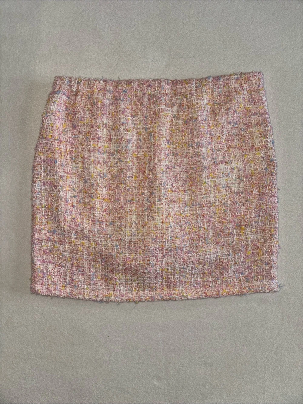 BCBG Girls Pastel Tweed Skort Teen Tween Soft Girl Preppy Coquette XL